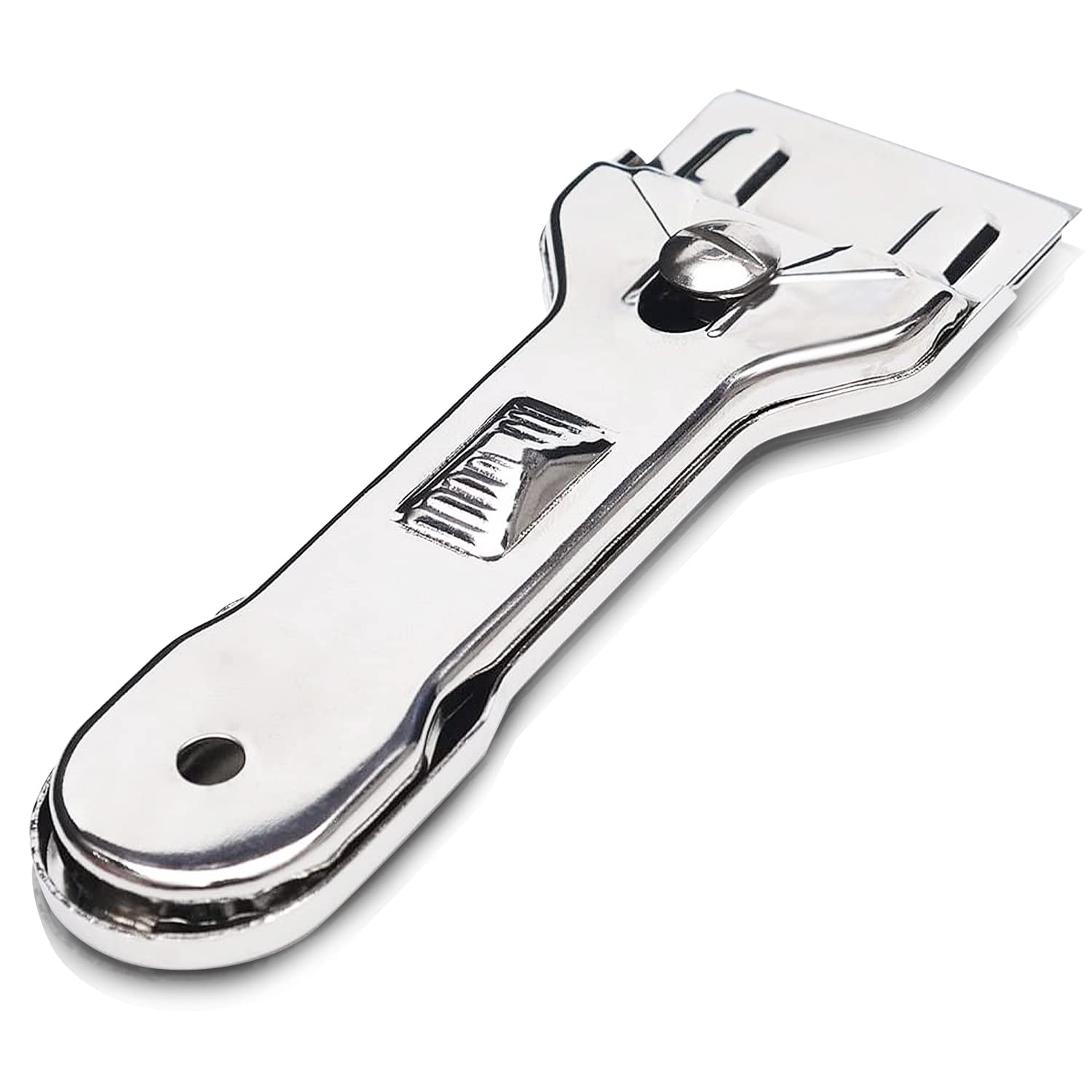 Karinear Glass Scraper Tool, for Window, Hob, Oven Scraper, Smooth Surface Cleaning Tool, Non Scratch