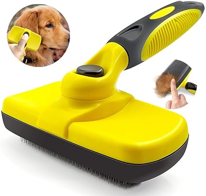 Guben Dog Brush Cat Comb Grooming Shedding Slicker Brush Short