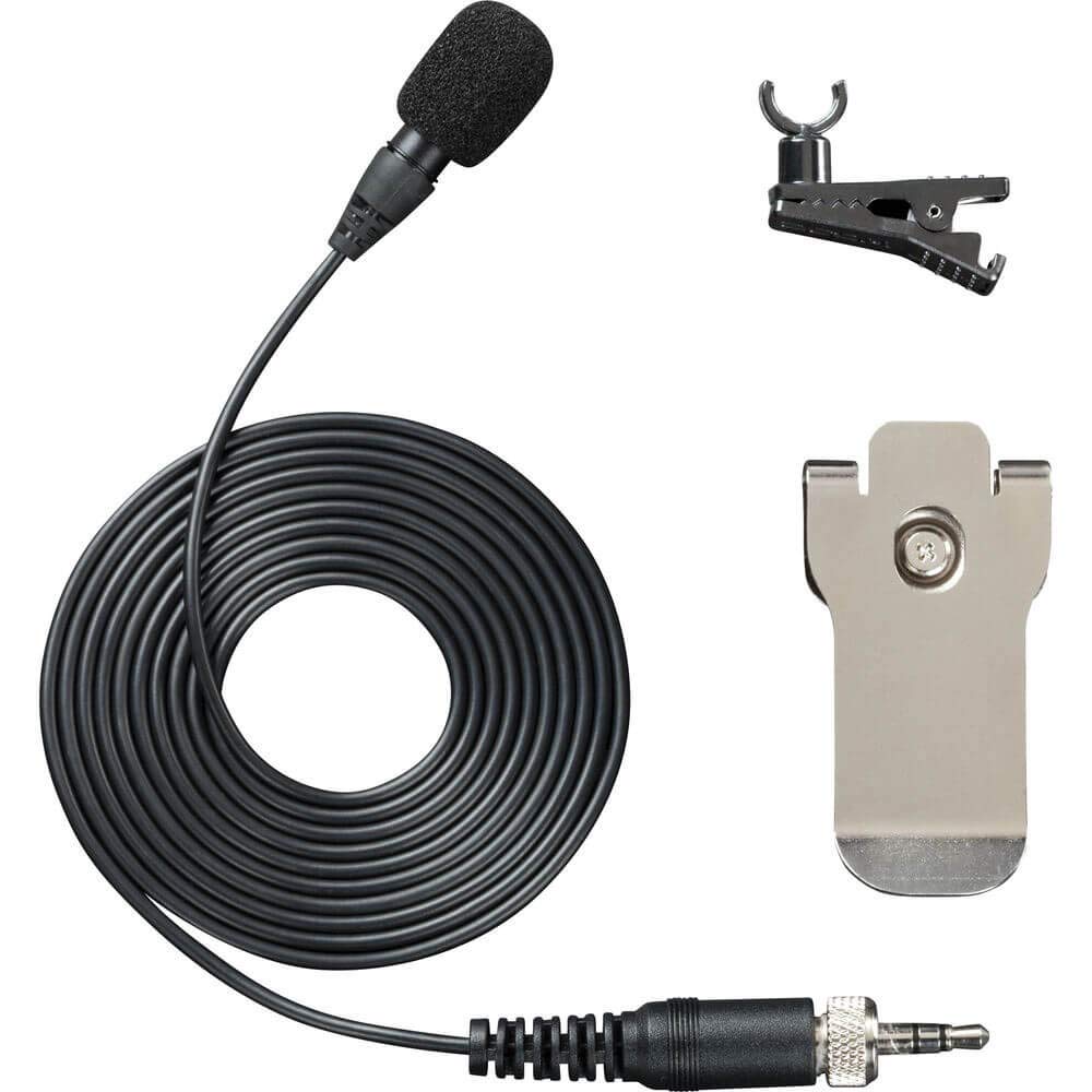 Zoom APF-1 Accessory Pack for F1 Field Recorder – Lavalier Microphone, Microphone Clip, Windscreen and Belt Clip for Interviews & Journalism