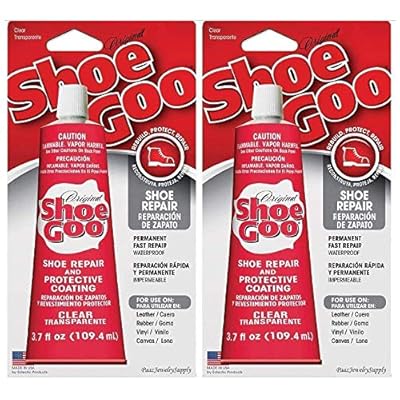 Shoe Goo Shoe Repair Adhesive Glue Clear (Pack of 2),3.7 oz