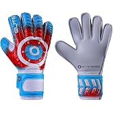 Elite Sports Elite Stars Goalkeeper Soccer Gloves Size 4 Blue/red/White