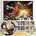 Kid’s Room Nursery Photo Wallpaper – Galaxy Adventure – Picture Decoration Space Flight Mission Shuttle Science Fiction Spaceship Image Decor Wall Mural (82.7x55.1in - 210x140cm)