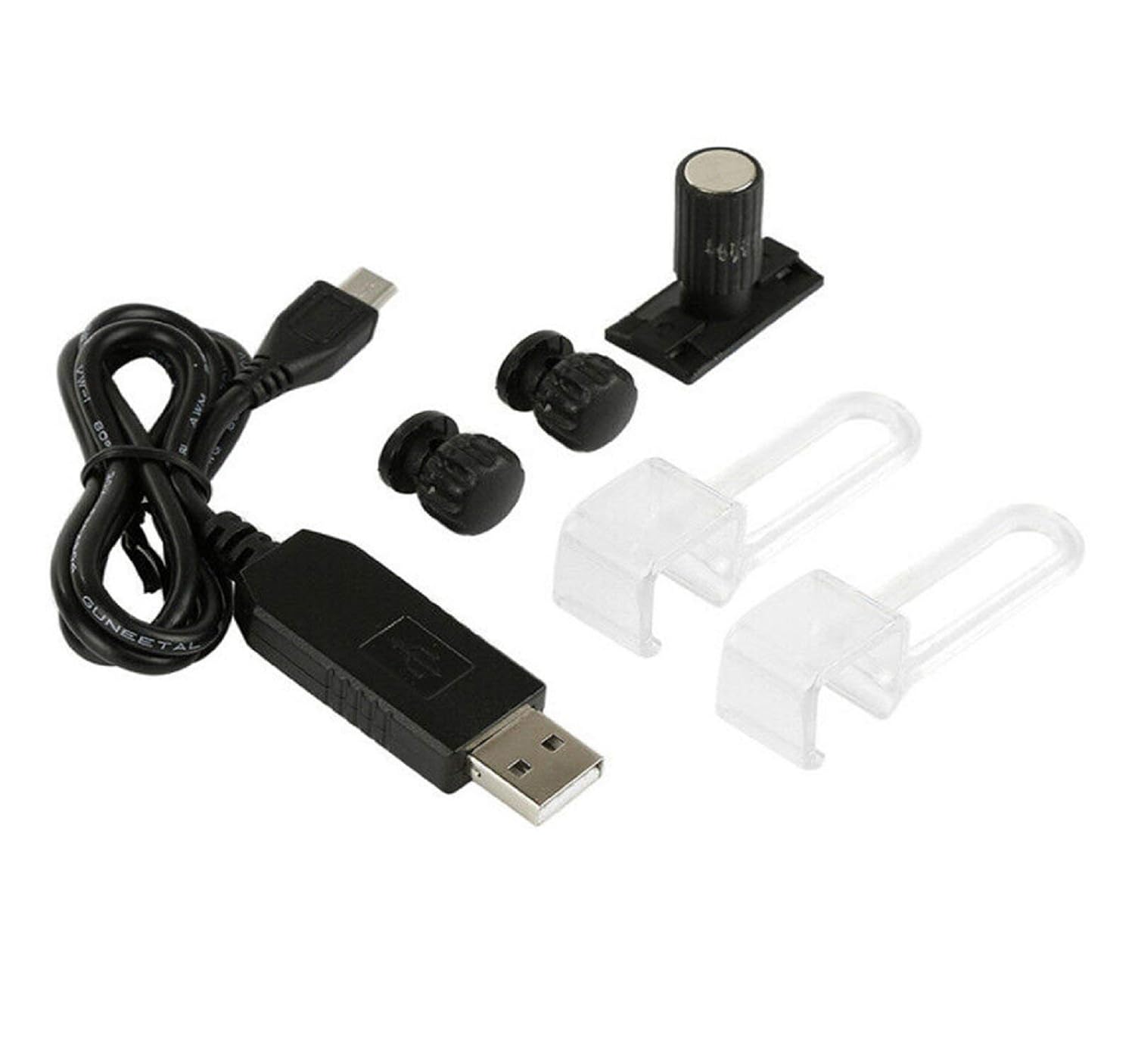 64 rgb led rechargeable diy wheel light