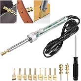 BAUSATZ Electric Leather Heat Edge Creaser Machine Sealing Stamping Heater AC 100-230V Leather Grooving Tool Leatherworking DIY Leather Edge Polishing Tool