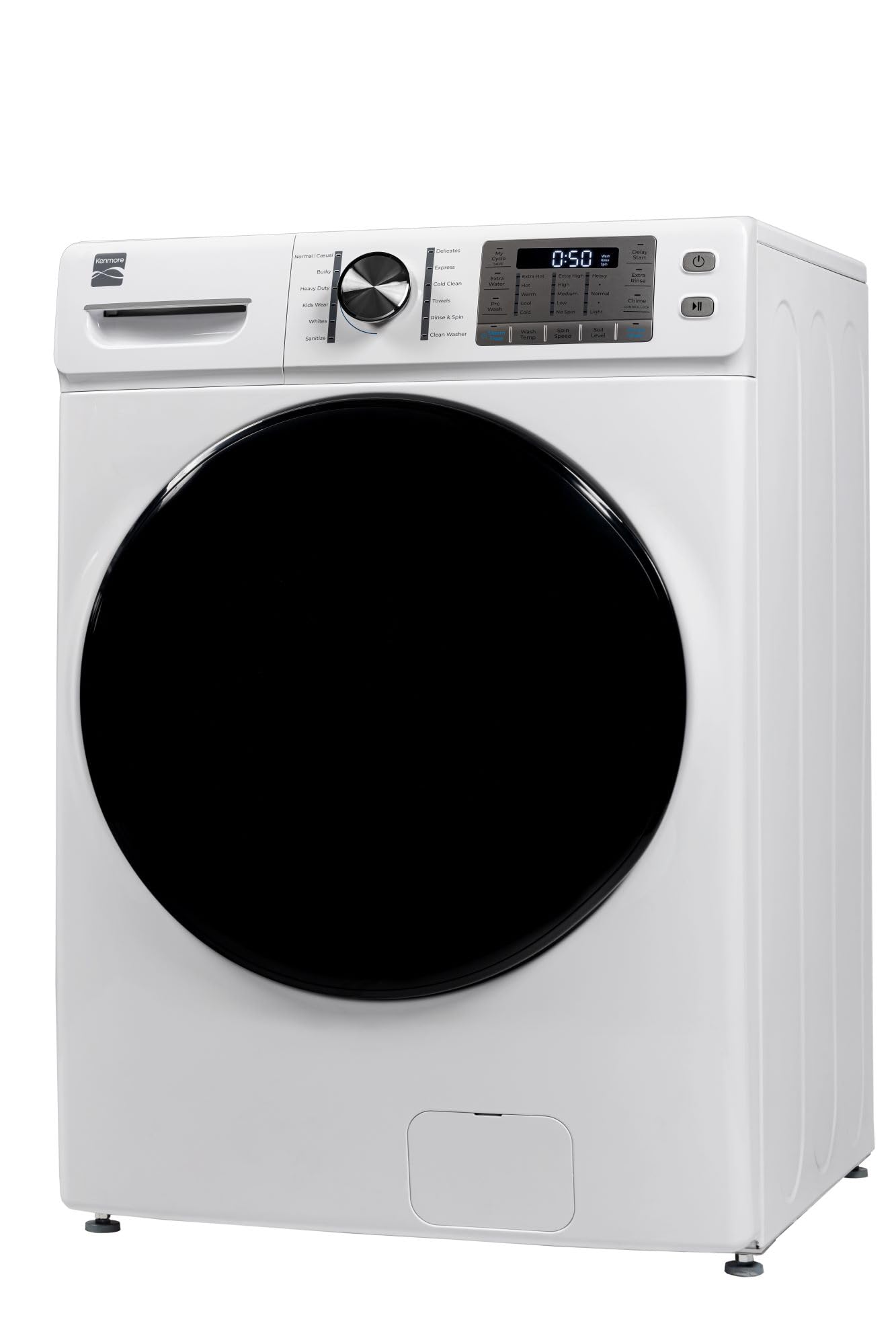 Kenmore 4.5 cu. ft. Front Load Washer with Stain Removing Steam Treatment - Reduce Laundry Time with Accela Wash - LED - ENERGY STAR Certified - White