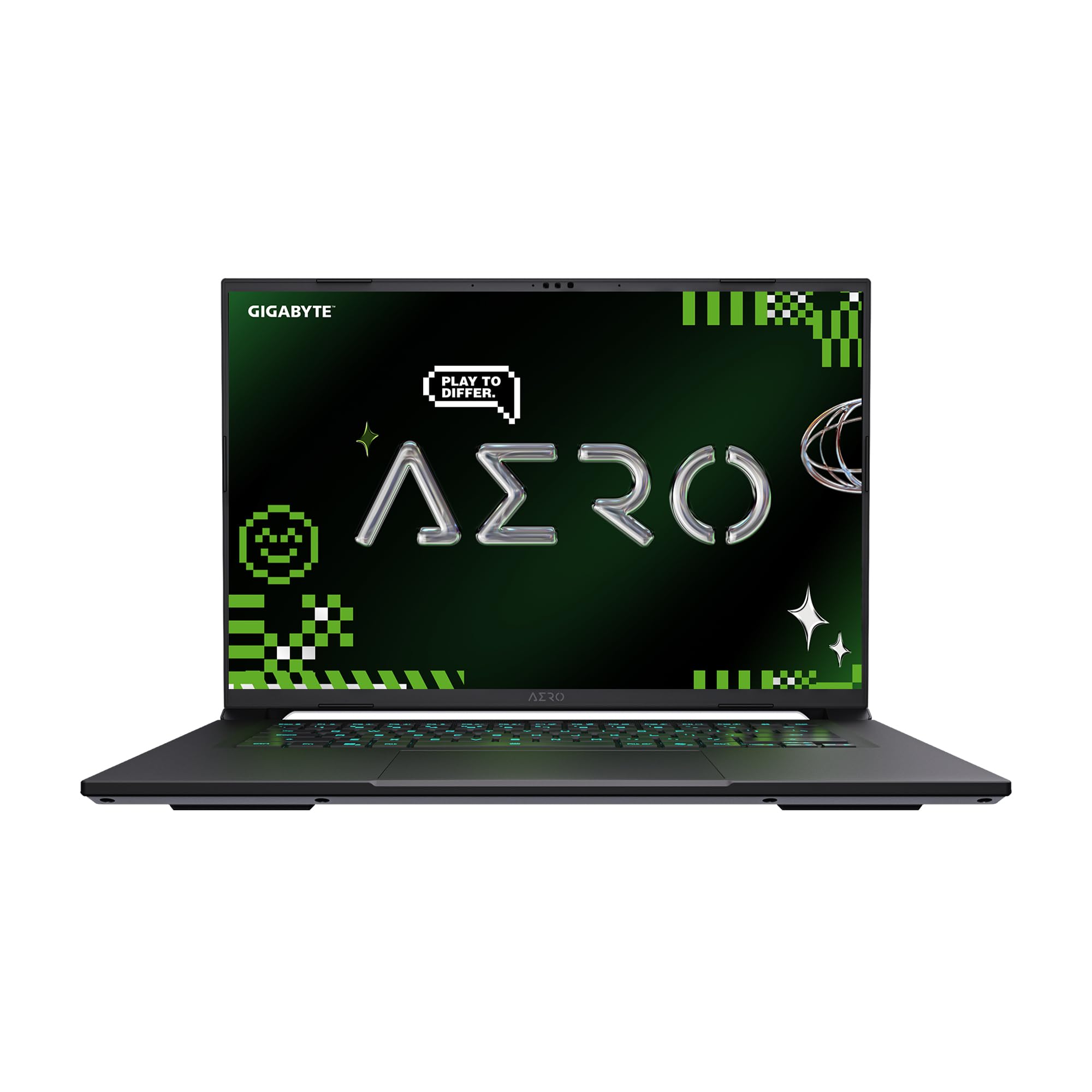 GIGABYTE AERO X16; Copilot+ PC - 165Hz 2560x1600 WQXGA - NVIDIA GeForce RTX 5070 - AMD Ryzen AI 9 HX 370-1TB SSD with 32GB DDR5 RAM - Windows 11 Home - Space Gray (GIGABYTE AERO X16 2WHA3USC64AH)