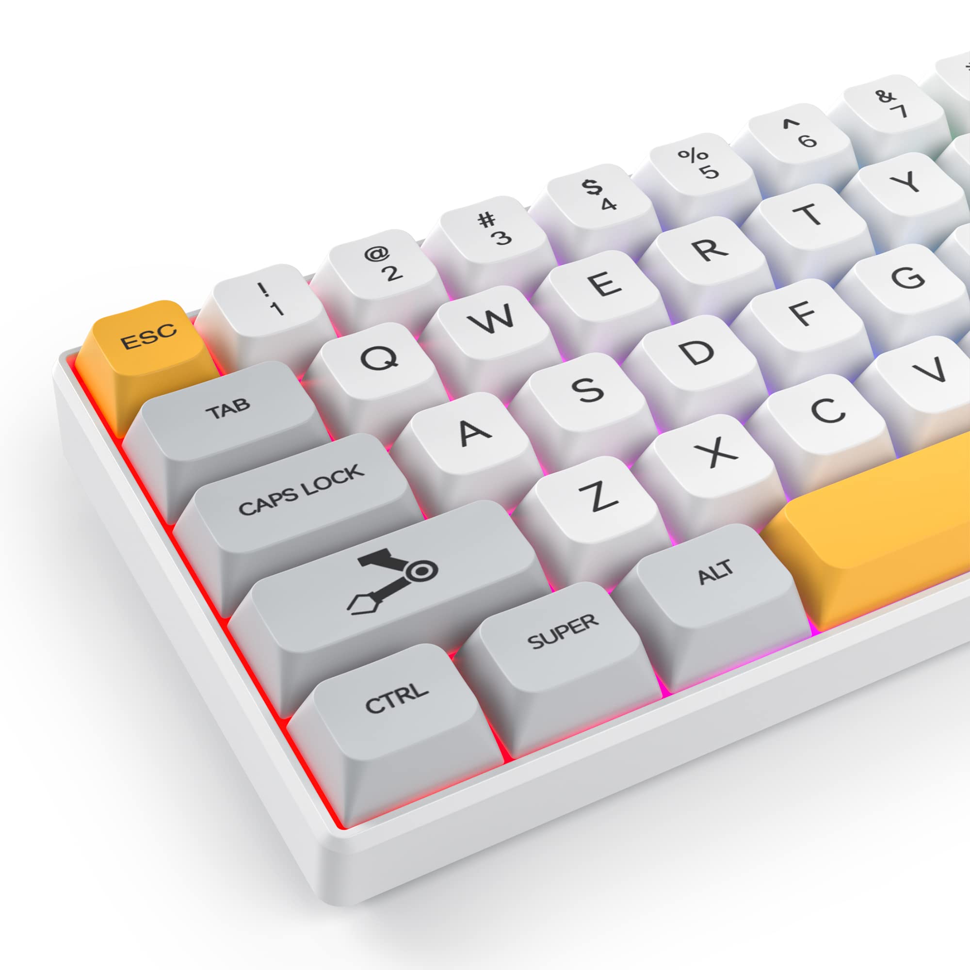 Mua Owpkeenthy WHYSP XDA Profile PBT Keycaps 60 Percent, 135 Keys ...