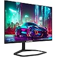 Sceptre New 25-inch 1ms Gaming LED Monitor HDMI DP (DisplayPort) up to 240Hz Build-in Speakers, Machine Black 2023 (E255B Series)