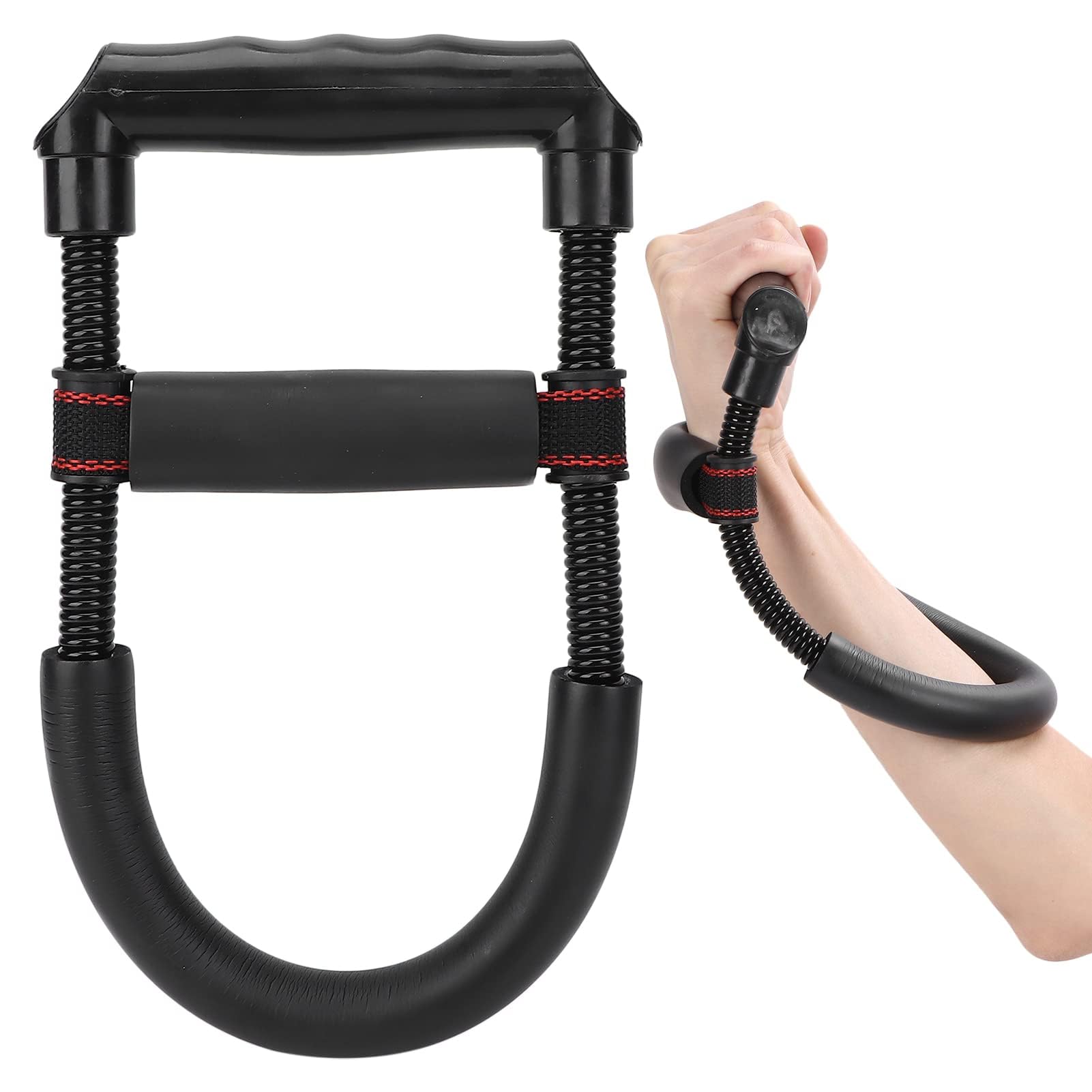 Agatige Wrist & Forearm Strengthening Exerciser, Wrist Strength Trainer Adjustable Forearm Force Exercising Tool Wrist Forearm Hand Grip for Training Arms and Wrist Muscle Strength