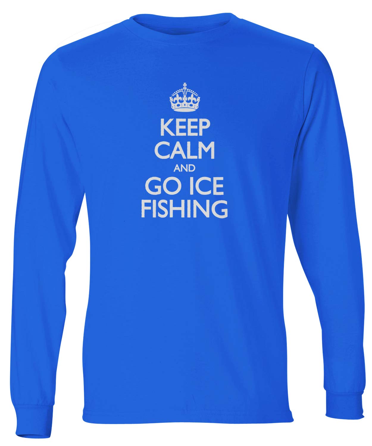 Shirtloco Keep Calm And Go Ice Fishing T Shirt 5020 Jznovelty