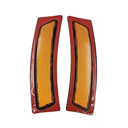 GSRECY Front Bumper Reflector Side Marker Lights