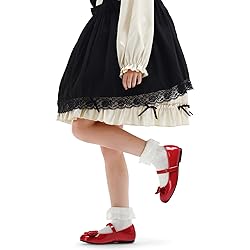 K KomForme Girl's Ballet Flats Non-Slip Soft Mary