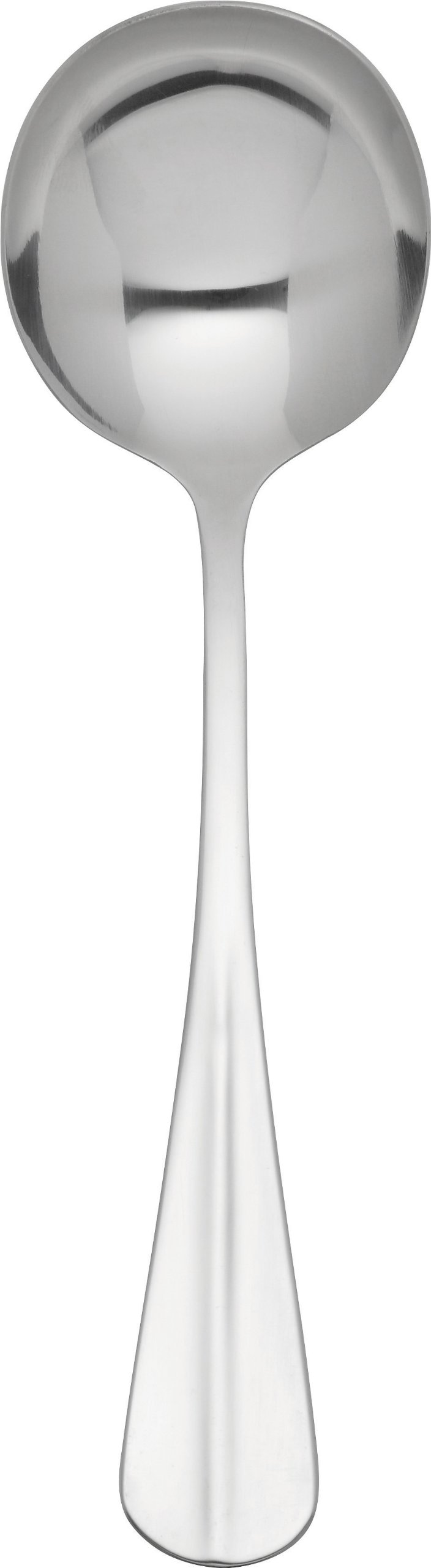 Utopia F12011-000000-B01012 Rattail 18/0 Stainless Steel Soup Spoon, 173 mm Length, Pack of 12