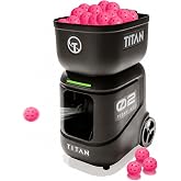 Titan ACE Pickleball Machine with Invertible Hopper | 110-Ball Capacity, Lightweight 39 lb Design, Internal Oscillation &amp; Free App Control for Mobile Players