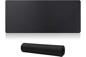 Jahosin Large Gaming Mouse Pad with Stitched Edges,[27.5x11.8In] Extended Mouse Pad with Non-Slip Natural Rubber Base for Gam