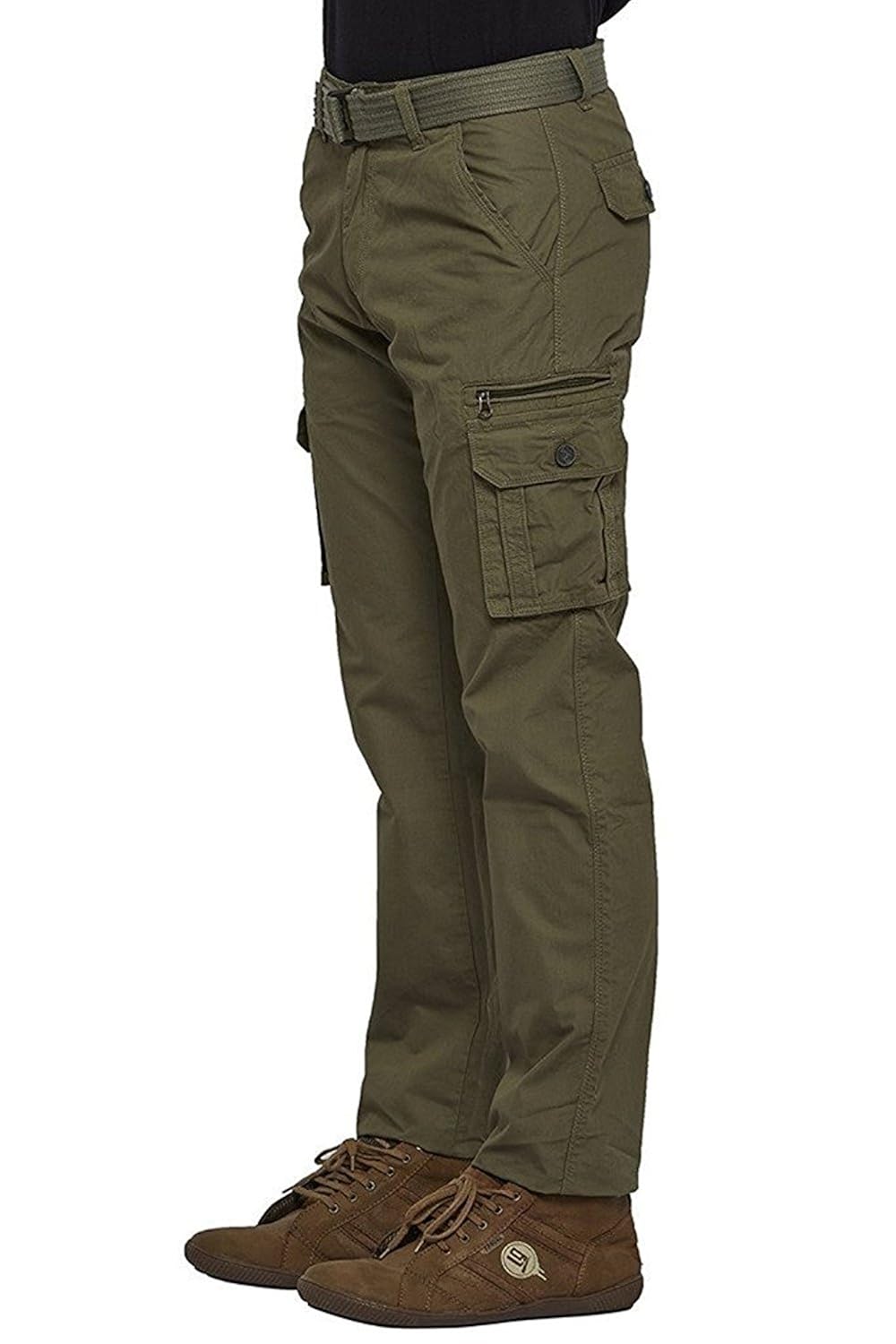 verticals men's cotton cargo pants