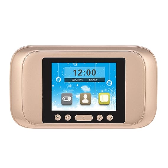 Richer-R Digitaler Türspion, Smart Digital Bewegungserkennung 3,2 Zoll HD LCD Display Türviewer,720P HD Video 160 ° Sichtwink