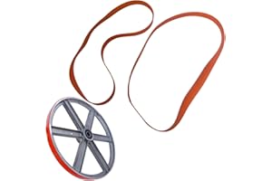 2 Pack 12 inch x 7/8 inch x .095 inch Urethane Bandsaw Tires Replacement for 12" Craftsman Band Saws - No Adhesive Needed