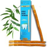 SEWAK Miswak Sticks Natural Toothbrush 3 Pcs Pack with Holder view 2