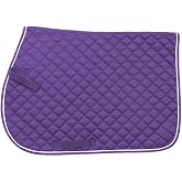 Tough 1 EquiRoyal Square Quilted Cotton Comfort English Saddle Pad