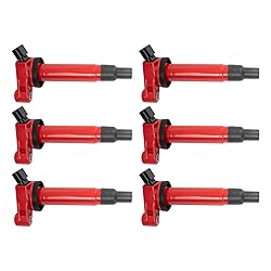 TRQ Ignition Coil Set Compatible with 1999-2003