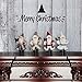Costyleen Christmas Santa Claus Figure Decoration Ornament Gift Small Doll Toy Table Home Decor Festival Pendant Large Xmas Tree Hanging 4pc - 7.6in