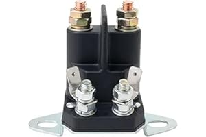 CAFEZAYO 117-1197 12V 4 Terminal Starter Solenoid Compatible with Toro Timecutter SS5000 Z4200 SS4225 SS4235 Exmark Lawn Boy 