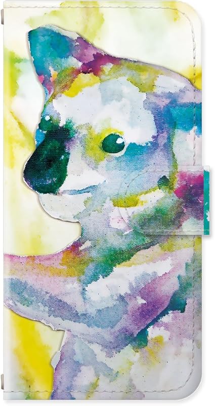 Amazon Co Jp Iphonese 第2世代 Iphone8 Iphoneケース 手帳型 カード収納 ミラー付き ストラップホール 水彩 コアラ アイフォンケース スマホケース 携帯電話用ケース Collaborn Nijisuke ニジスケ ブルー Iphone7 Iphone6s Iphone6対応 家電 カメラ