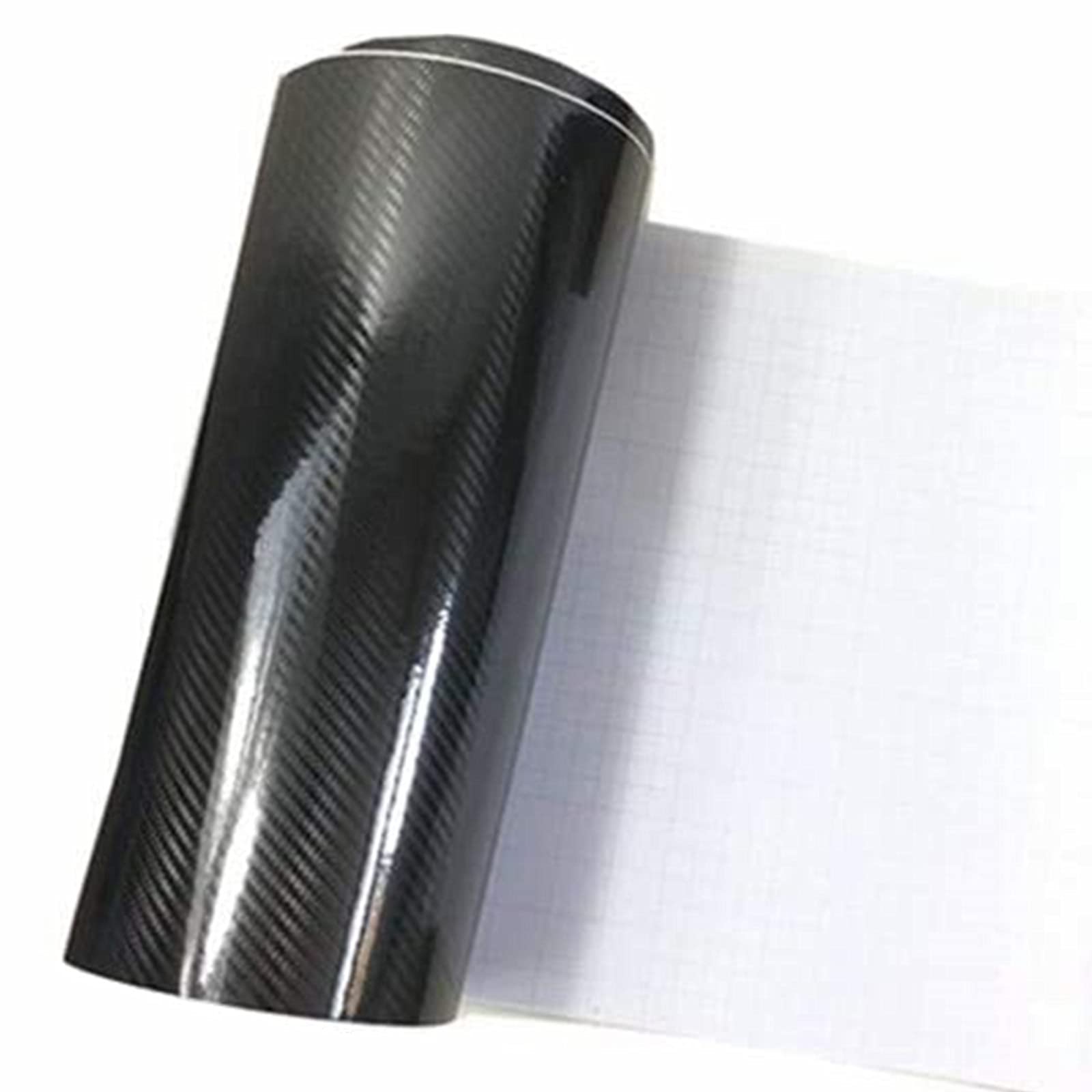 30cmX150cm High Gloss Black Carbon Fiber Vinyl Wrap Texture 3 layer 5D Black Carbon Fiber Decal DIY film