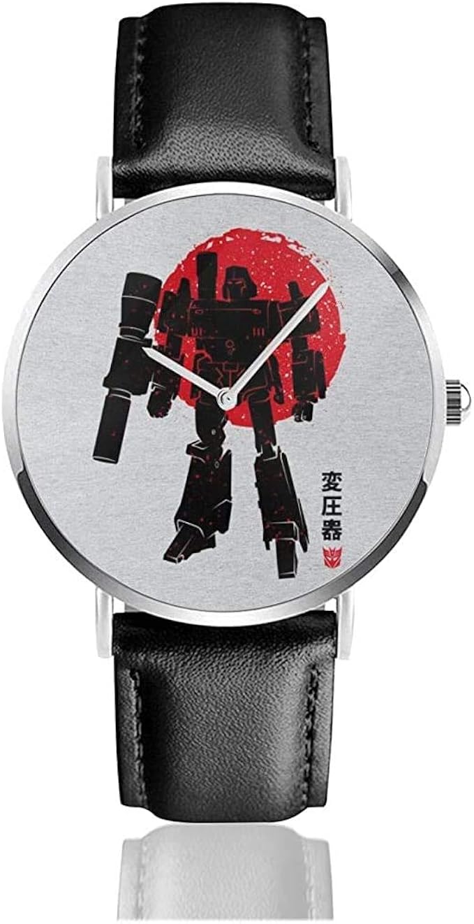 Unisex TRAN-SFORMERS Decepticons Japan Relojes Reloj de Cuero ...