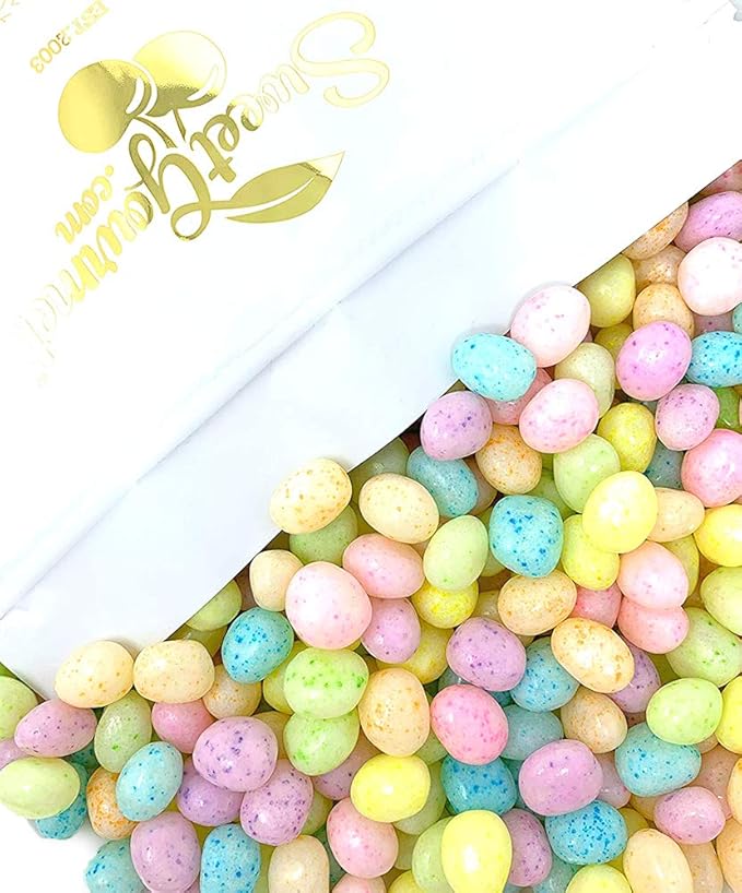 SweetGourmet Speckled Bird Eggs Candy Easter Jelly Beans 3 Pounds Grocery