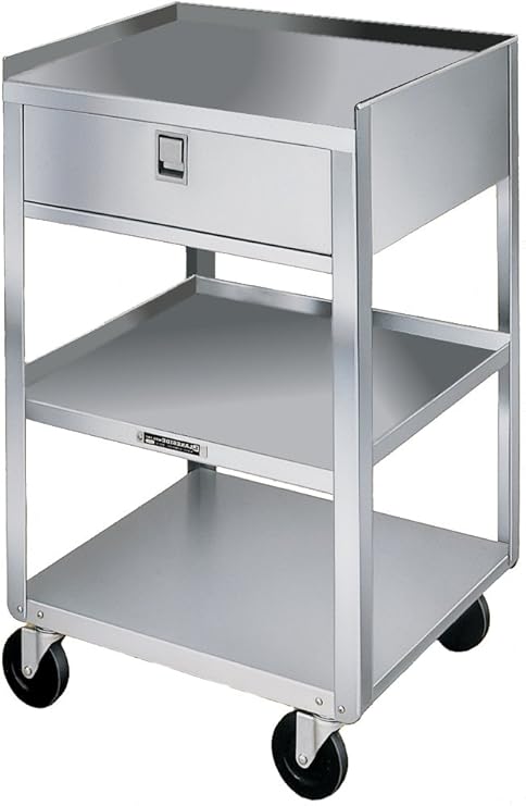 Lakeside 356 Stainless Steel Mobile Equipment Stand Weight