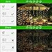 ADDLON 2 Pack Solar String Lights 72ft 22m 200 LED 8 Modes Solar Powered Xmas Outdoor Lights Waterproof Starry Christmas Fairy Lights for Indoor Gardens Homes Wedding Holiday Party (White)