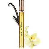 PUREAMOR Pheromones Perfumes for Women, No. 54 Vanilla Cream Scent, Vanilla Perfume Oil, Advanced Fragrance Perfume for Woman, 0.34fl./10ml Gourmand Parfum, Travel Size Perfumes for Women,Made in USA