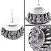 Swpeet 3 PCS 3 Inch Knotted and Plated Crimped and 1-Inch Carbon Knot Wire End Brush, Cup Wire Wheels Brush Set Perfect for Removal of Rust / Corrosion / Paint - Reduced Wire Breakage and Longer Life