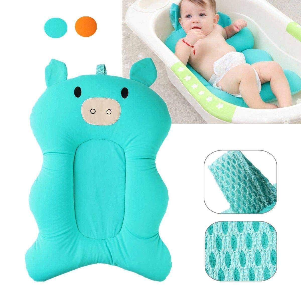 bathing a baby without tub