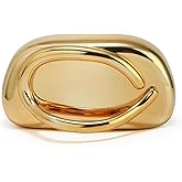 FUKEFUKEUS Acrylic Clutch Purse for Women,Unique Trendy Metal Handle Evening Bag for Wedding Party Formal Prom