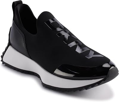 Nallen-Slip nos Ténis Desportivos Femininos SNE, Pretos, 39 EU