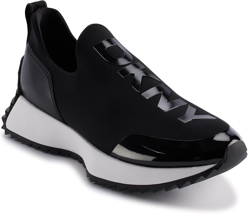 Nallen-Slip nos Ténis Desportivos Femininos SNE, Pretos, 39 EU