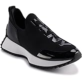 DKNY Womens Nallen Slip on Sneaker with Logo
