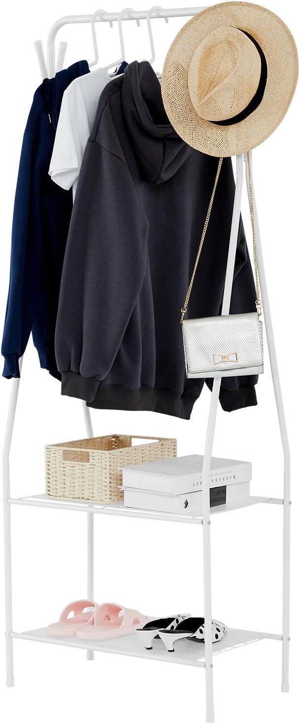 Best White Coat Rack Bench Storage Entryway
