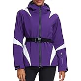 YEEFINE Women's Ski Jacket Waterproof Snow Snowboard Jackets Winter Snow Outfits Outdoor Coats Windbreaker