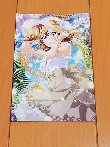 Amazon Co Jp ラブライブ スクフェスac Next Stage 世界旅行に連れてって編 イラスト バースデーカード プレゼントキャンペーン 高坂穂乃果 ホビー 通販