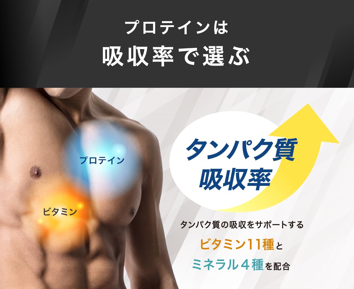 Ambique All-in-One Protein, Whey, Yogurt Flavor, 11 Vitamins Blended, 4 Types of Minerals, 2.2 lbs (1 kg) (Yogurt, 2.2 lbs (1 kg) x 1 Piece)