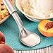 Rada Cutlery Ice Cream Scoop (R137), 2.38x2.38 Stainless Steel Bowl, 9.25