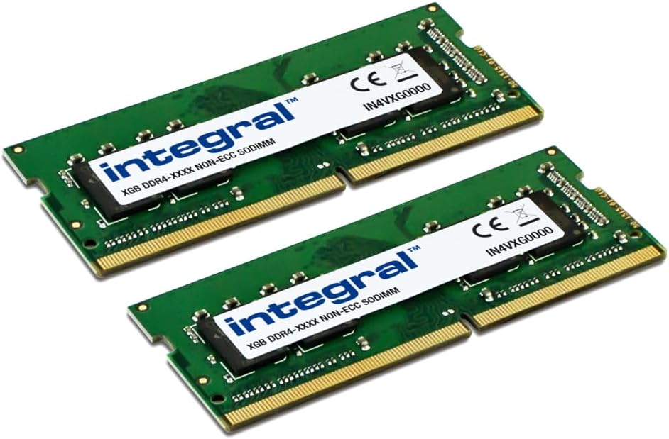 Integral 32GB DDR4 RAM Kit 2x16GB Laptop Notebook SODIMM 3200MHz 2933MHz 2666MHz