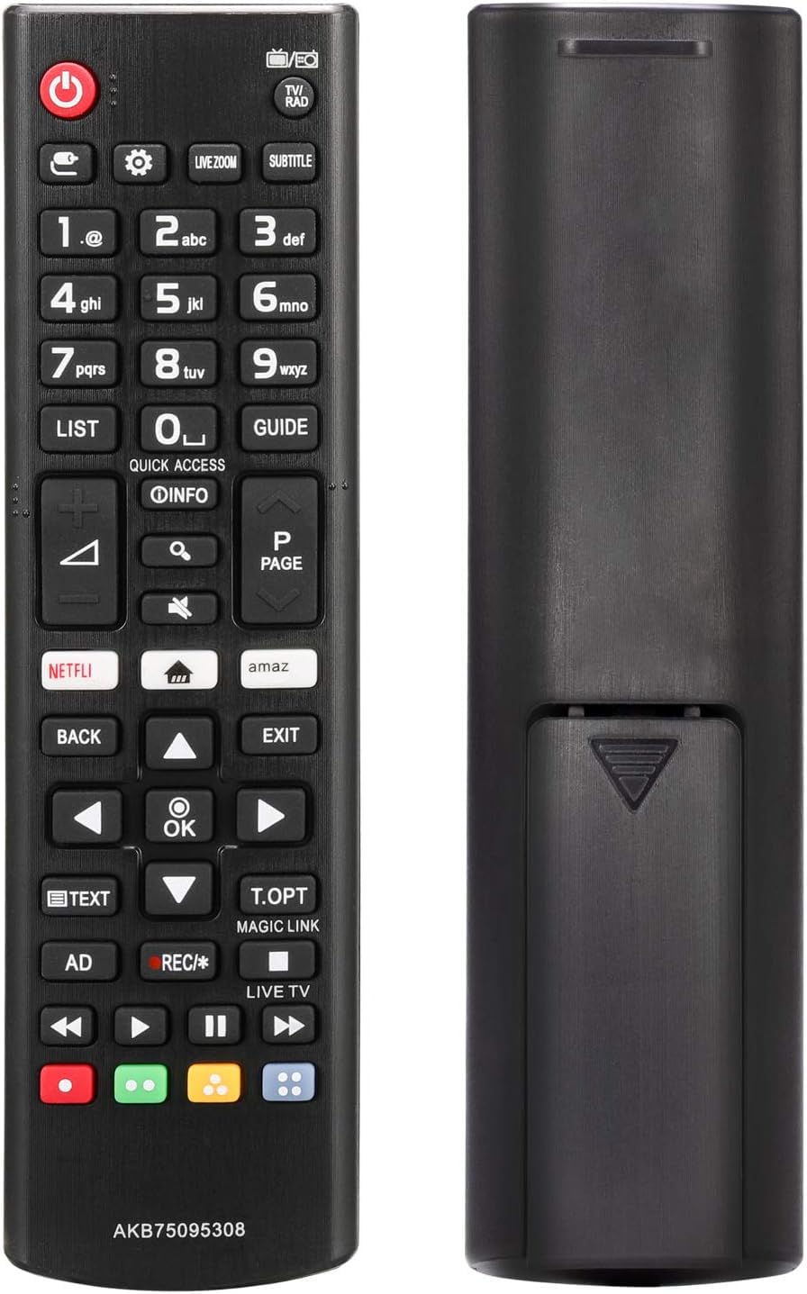 Universal Replacement Remote Control AKB75095308 Compatible with All Models LG Smart TV LCD LED 3D HDTV
