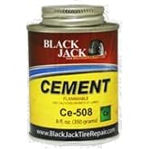 Black Jack Tire Repair - Flammable Cement 8 Oz Can (CE-508)