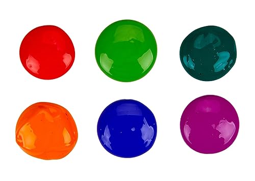 Crayola 541205 10 Assorted Color 2 Fl. Oz. Washable Project Paint