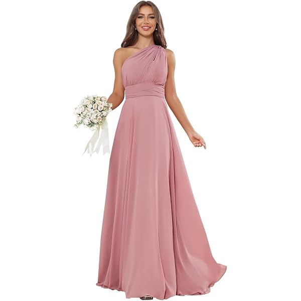 sachin and babi light blue dress Ivory Lux Chiffon Bridesmaid Dresses
